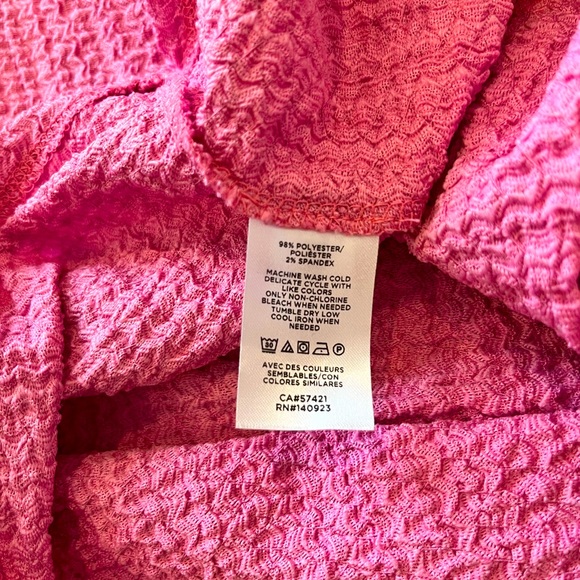 LOFT Ruffle Detail Textured Tank - Picture 3 of 5